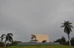Monumento aos garimpeiros, em Boa Vista - RR